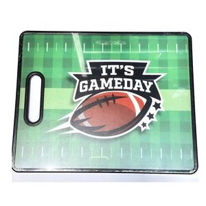 It's Gameday Football Cutting Board Sports Fan Accessory New in Package
